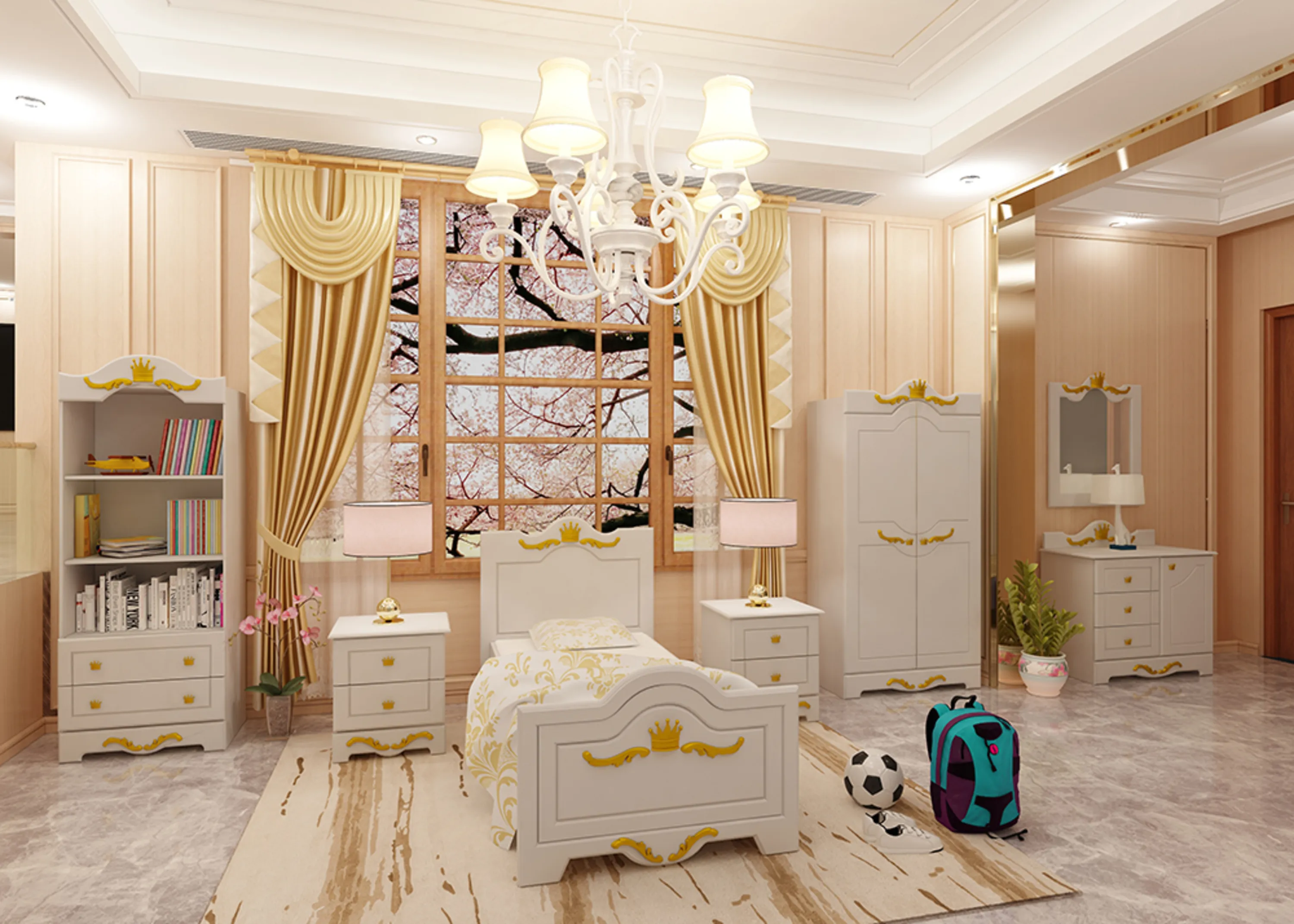 تخت خواب نوجوان کینگ تخت خواب نوجوان کینگ